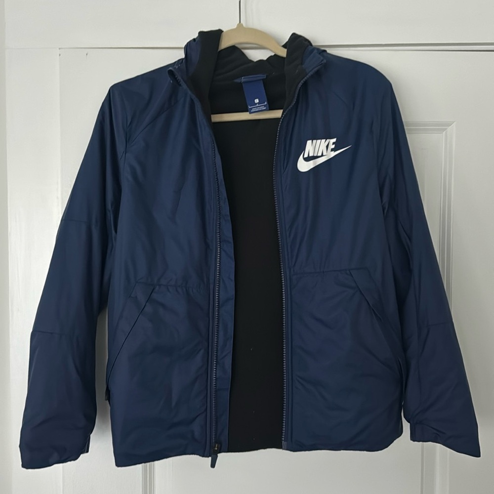 Nike fleece lined jacket